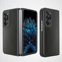 Folding clamshell premium pu leather soft cover phone case for oppo find n