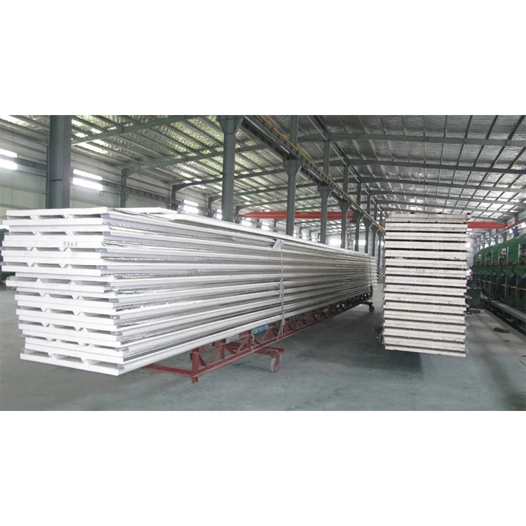 EPS polyurethane corrugated foam roof sandwich panel price m2