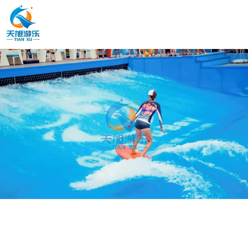 OEM High Quality Surf Simulator Machine Wholesale Wave Pool Equipment Flow Rider Wave Surfing Gear for Water Parks