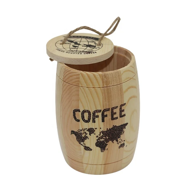 Wholesale coffee box packaging cylinder coffee beans box