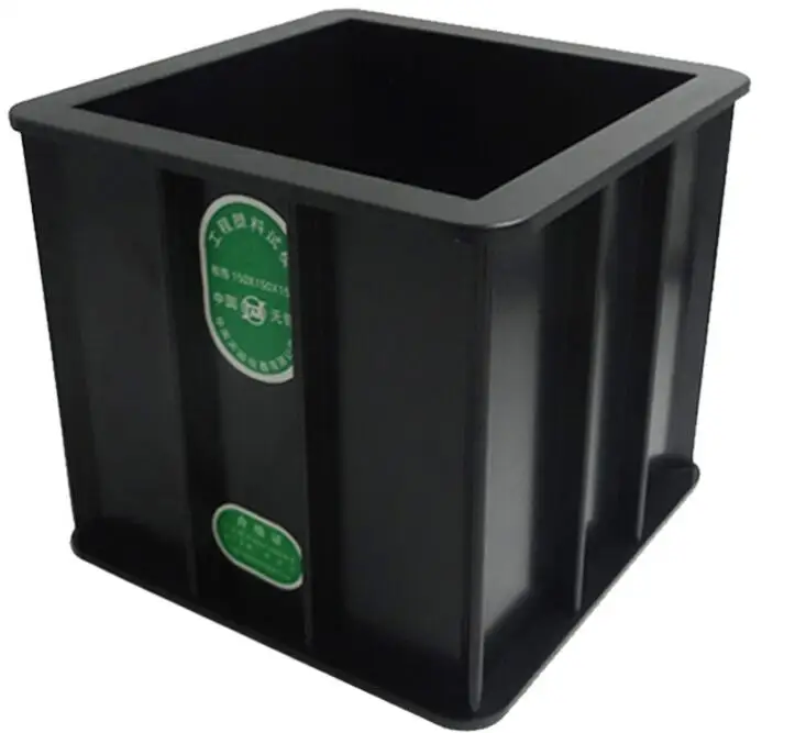 Cheap price of 150mm plastic single gang concrete cube mould