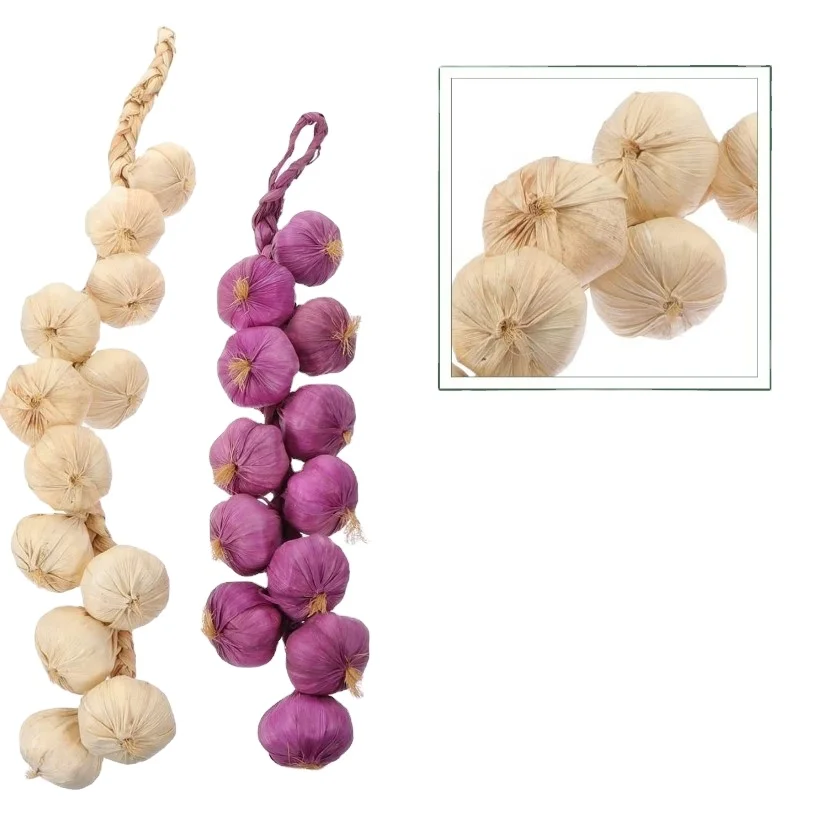 wholesale cheap artificial Onion Garlic Strings for home decoration