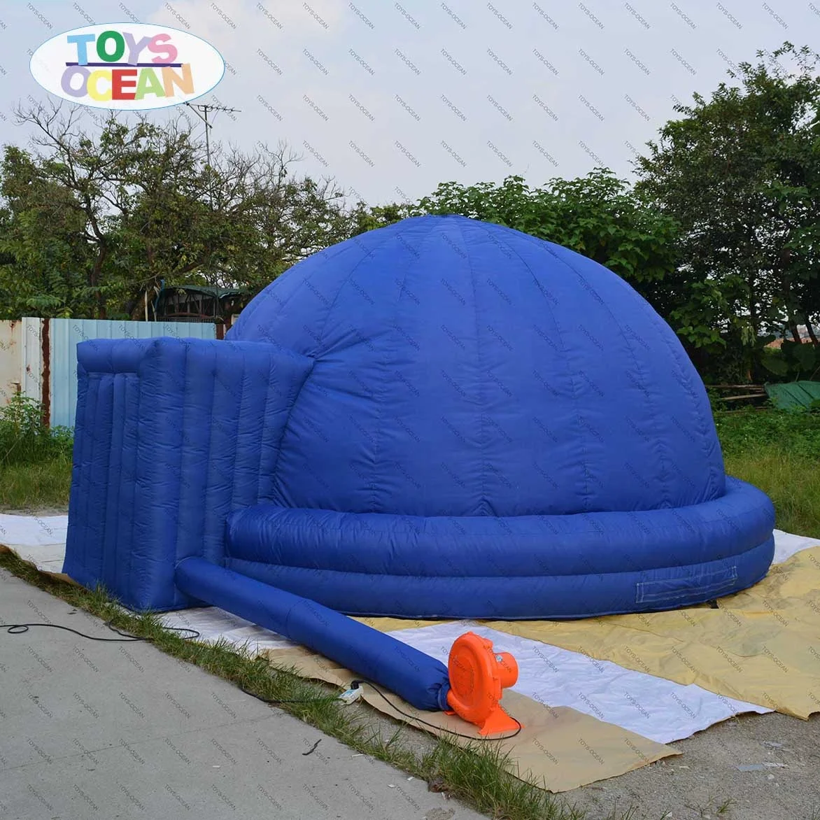 Portable inflatable planetarium projection dome tent, inflatable cinema tent