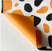 cow print wrapping paper  waterproof  krorean  floral bouquet wrap roll tissue paper sheets  flowers wrapping paper packaging