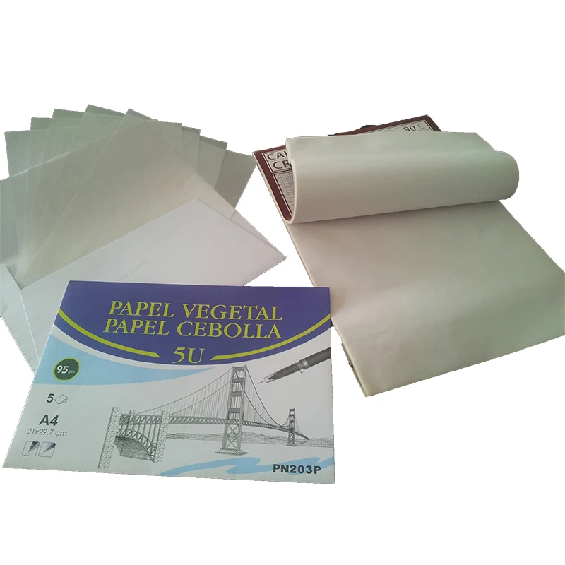 Factory Direct Sale Translucent Tracing Drafting Paper For CAD Drawing
