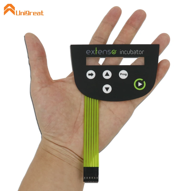 Factory Custom Manufacture Waterproof Membrane Touch Keyboard PC Thin Film Switch keypad