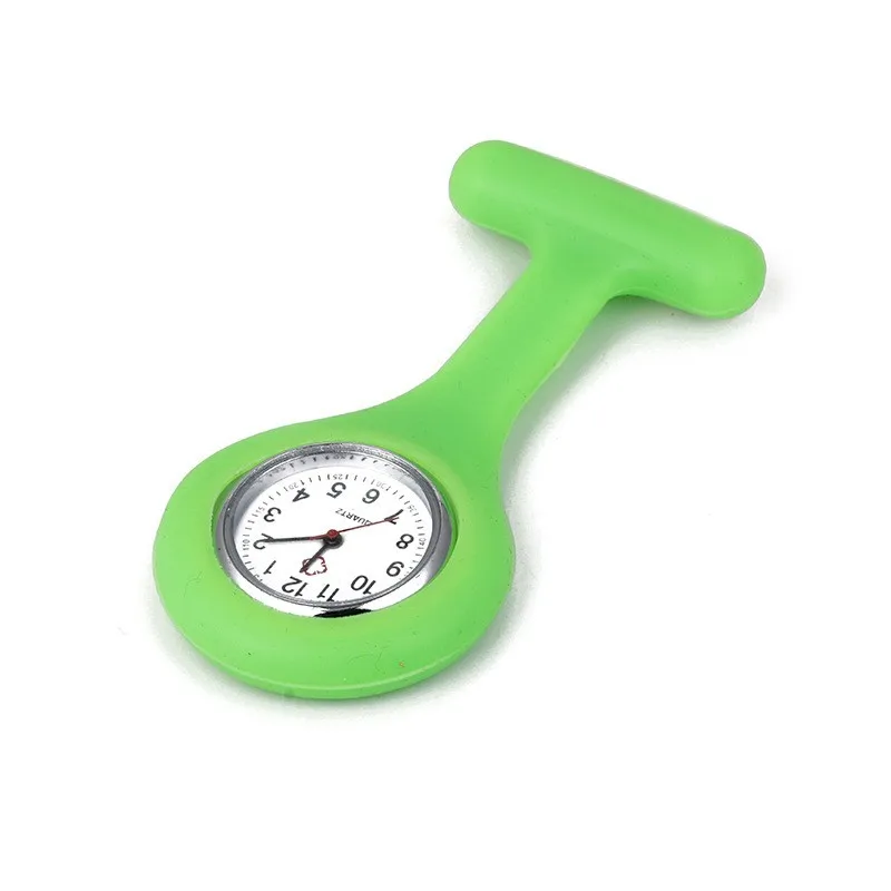 Amazon hot sale Colorful Portable Waterproof Pocket breast silicone watch nurse