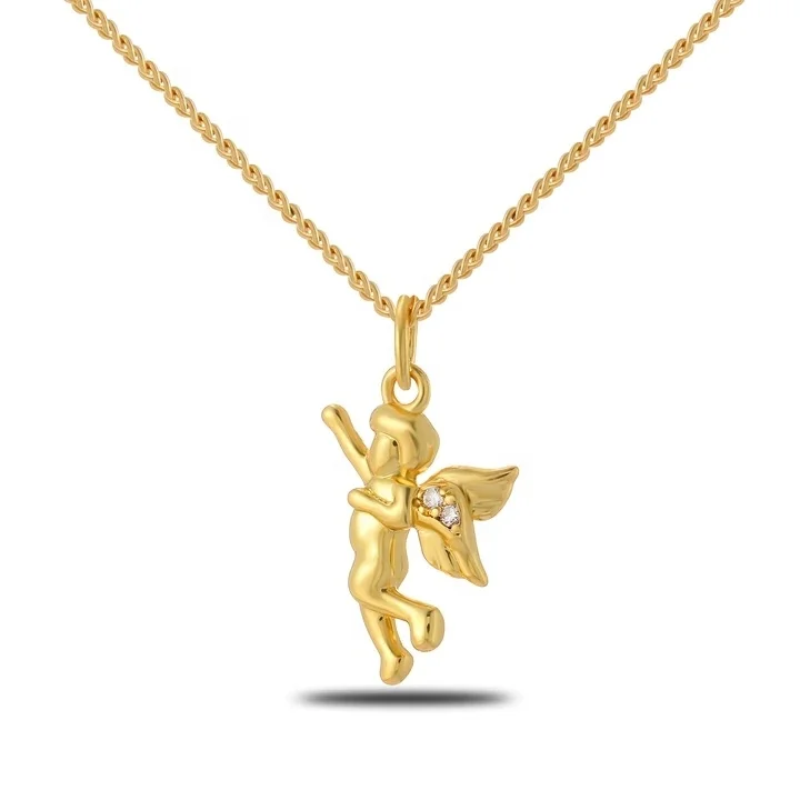 Pave Pendant Horseshoes Gold Plated Rectangle Pendant Necklaces Angle Charm Bracelet Charms For Jewelry Making Copper Charm