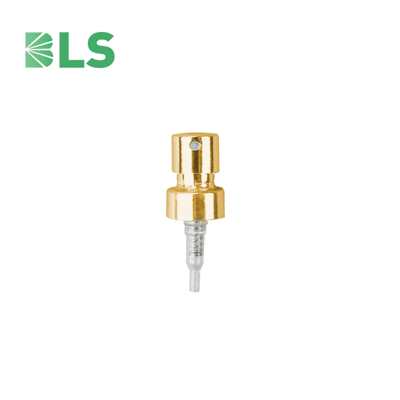 13/400 spray pump Custom high quality micro screw crimp mist water spray pump for perfume