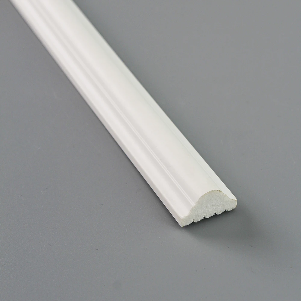 Factory Manufacturer Wholesale High Quality Ps Foam Skirting Board Line Easy Install Floor Wall Trim Baseboard Molding For Sale