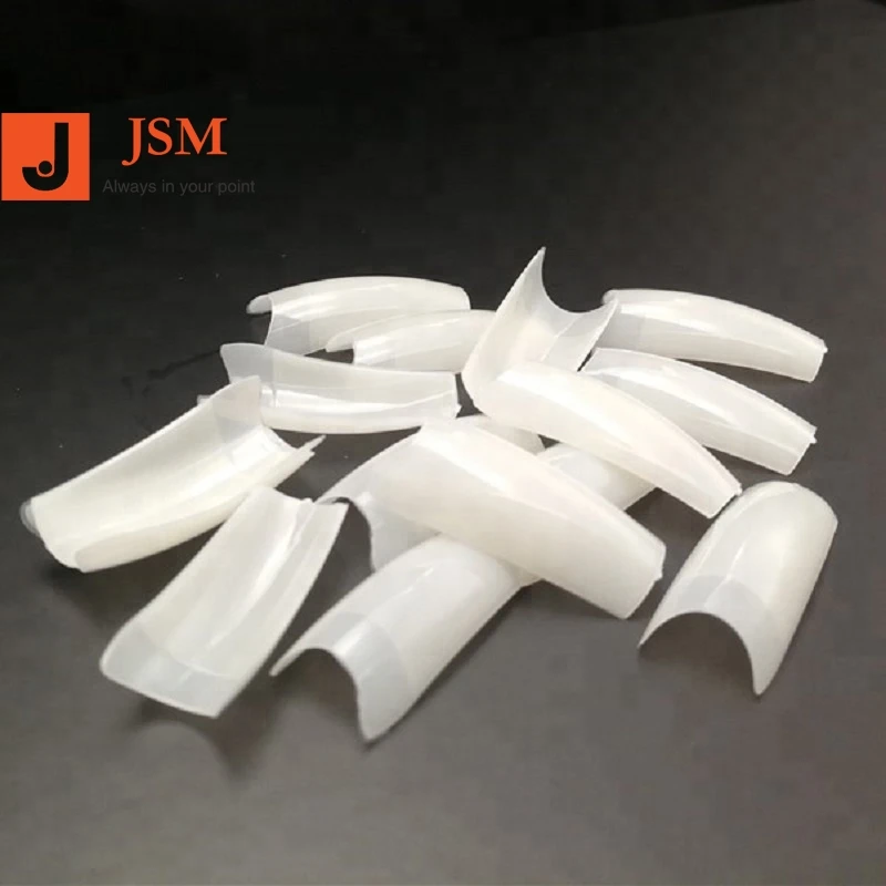 500 шт. естественный цвет французский стиль акриловый УФ-гель Ложные для Неил арта украшения для кончиков ногтей