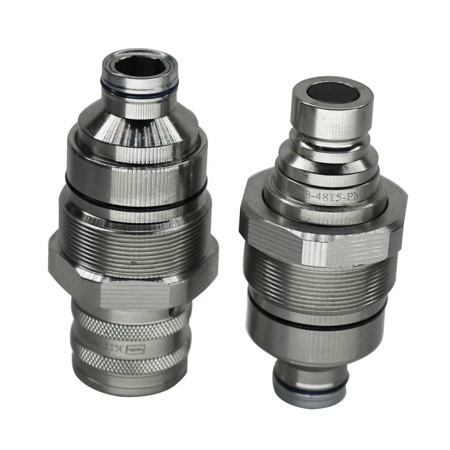 Male & Female Flat Face quick connect coupler 47396760 & 47396761 quick coupling hose connectors