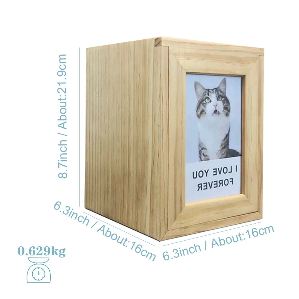 Wooden Pet Urns Dog