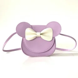 Heopono BSCI Manufacturer Cute Small Crossbody Satchel Good Quality Children PU leather Funky Kids Girl Messenger Mini Purse Bag