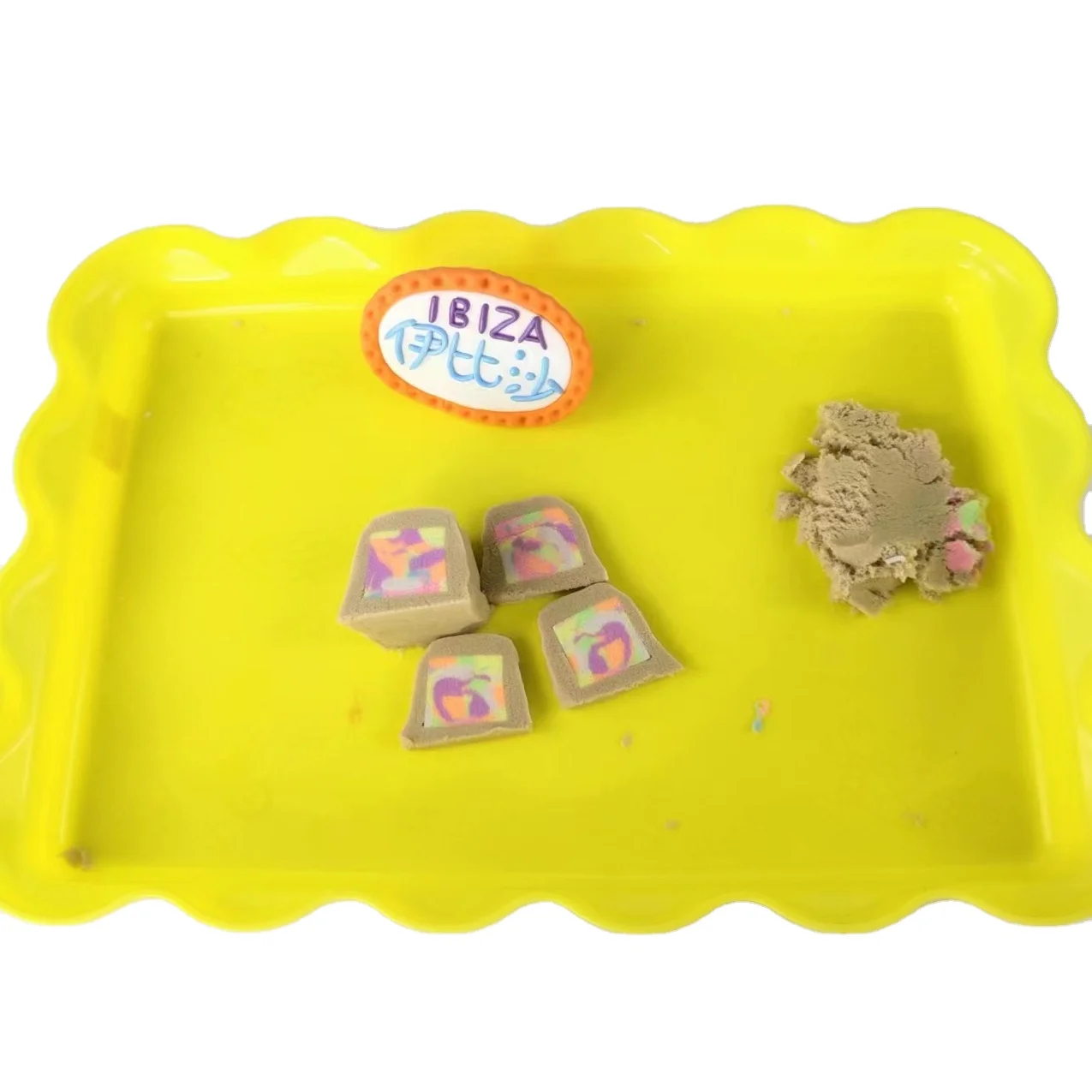 2023 Natural sand play Educational Toys Modeling  sand Toys magic Play Sand Set