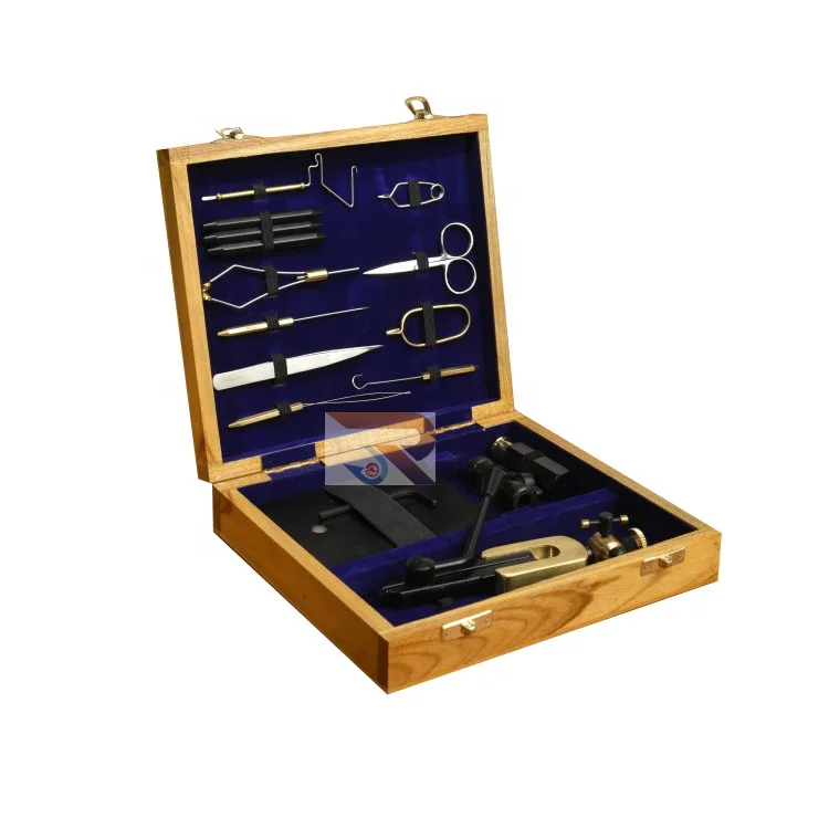 Premium Quality Crown Vise Tool Kit for Fly Fishing for River Lake Stream Ocean Boat Fishing Custom Logo