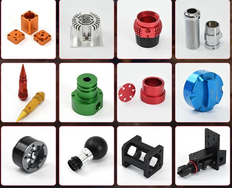 High quality turning parts accessories OEM 5 Axis Metal 3D Printing Brass Aluminum Stainless Steel prototype cnc machining set