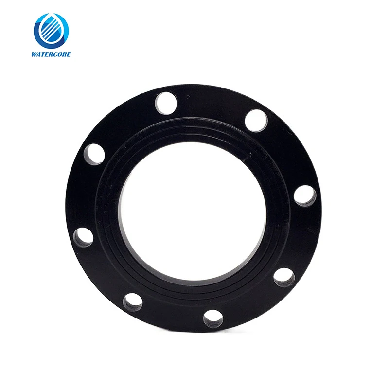 AS/NZS4130 Standard HDPE Socket Fitting Flange Ring (Steel Tray) PE Anti-corrosion Flange Ring with Water Supply Pipe Fittings