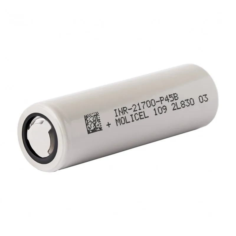 100% original high performance high capacity Molicel 21700 P45B 4500mah 45A beat molicel P42A