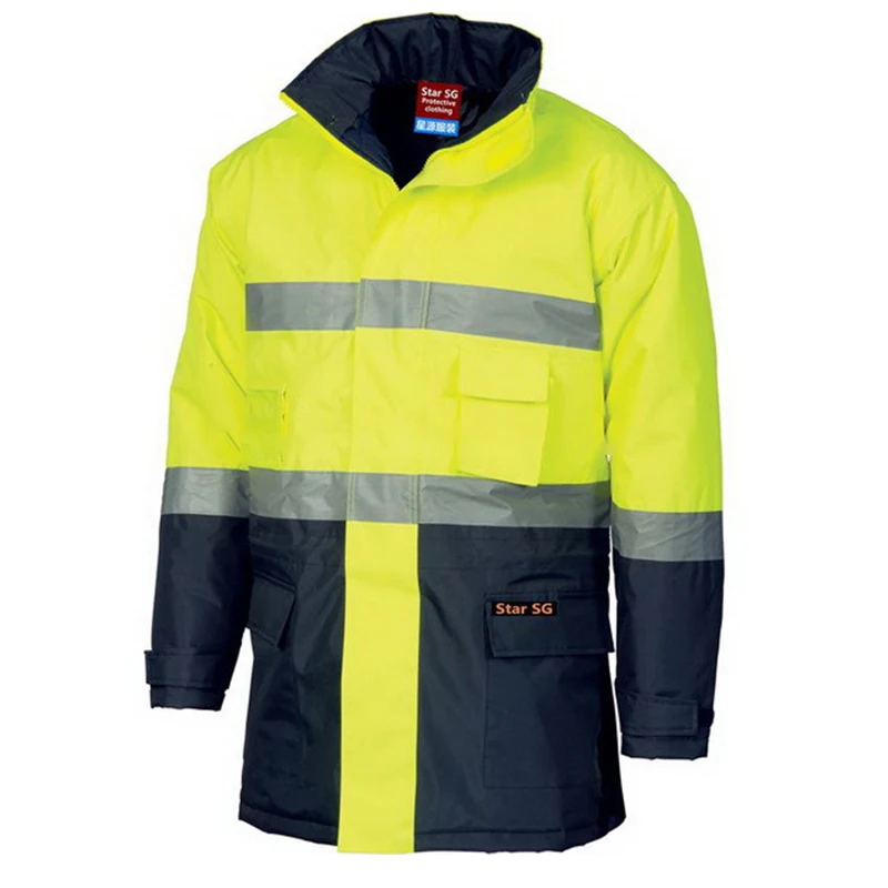 Высококачественная легкая Защитная куртка для работы на открытом воздухе с высокой видимостью