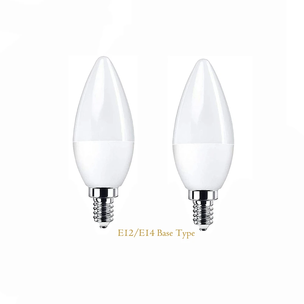 AC85*265V CE ROHS Indoor Use 3W Amber Candle Bulb LED Light