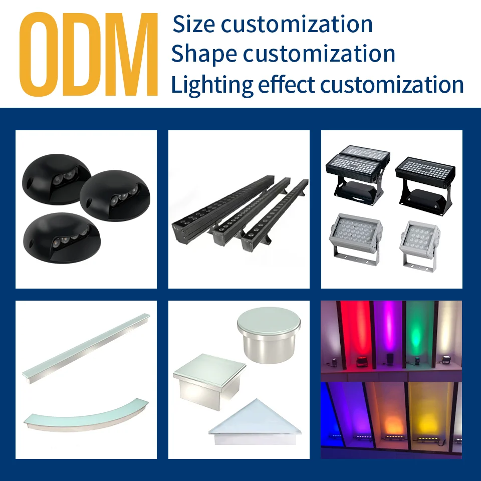 SYA-306 Competitive Price High quality side emitting inground lamp AC100~277V / DC 24V  pathway led underground light