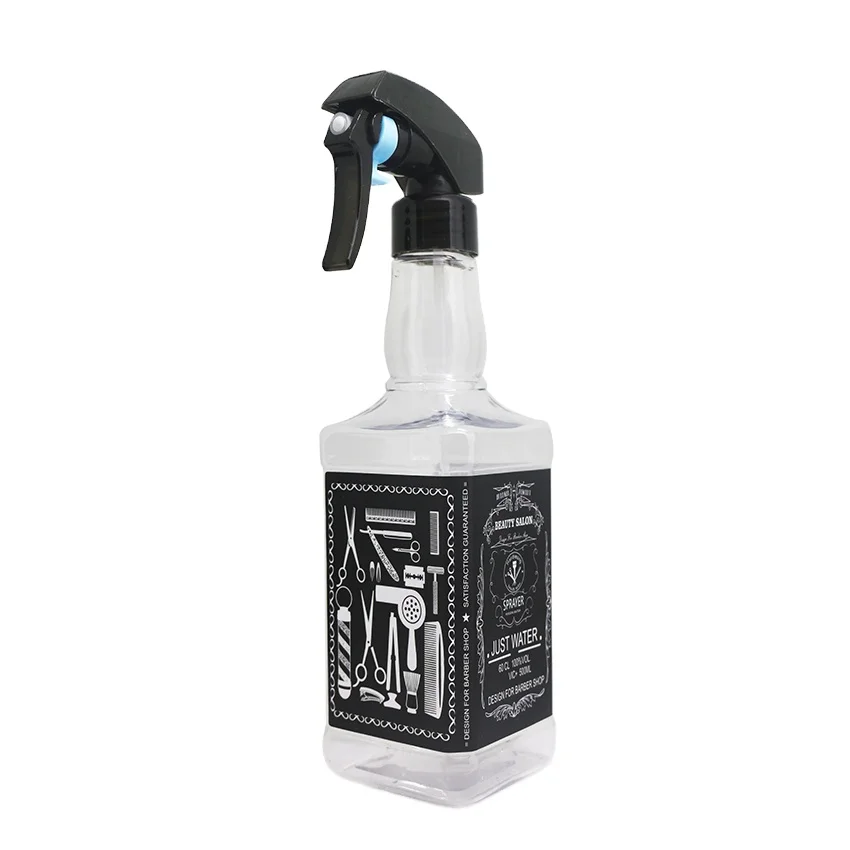 Guangzhou 500 ml Salon Plastic Trigger Water Bottle Joy Shake with Spray Hair Spray Bottle