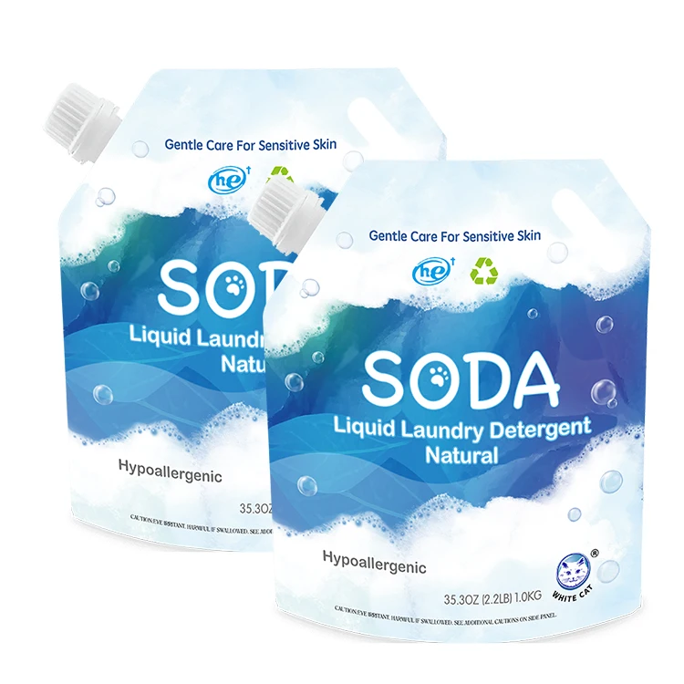 Gentle Care Sensitive Skin Deodorant Natural Liquid Laundry Washing Detergent Household Cleaning Product