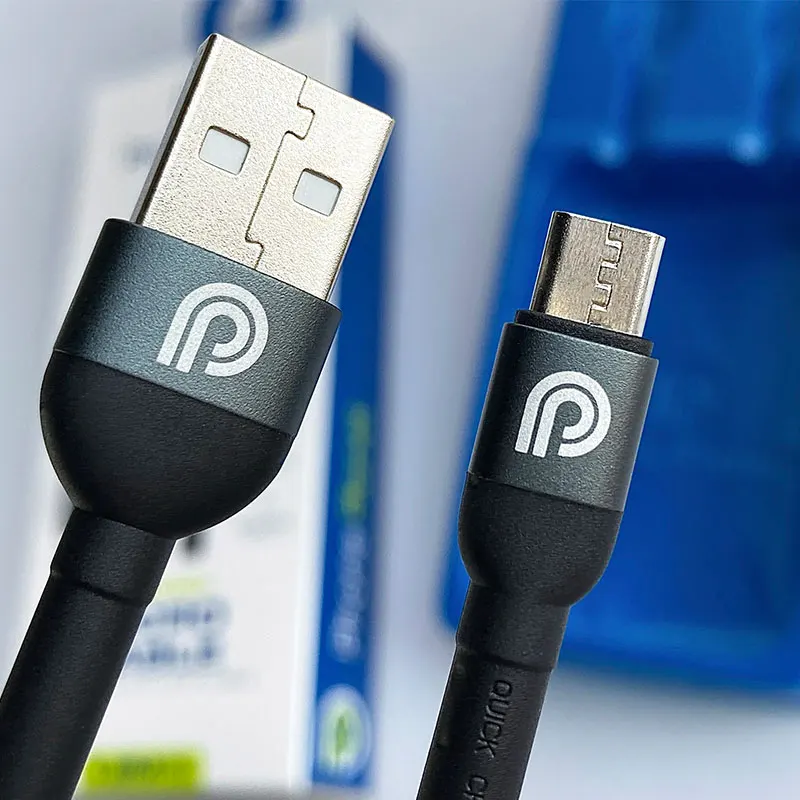 Phone Planet 1.2m Aluminum Alloy Yarn Braid Fast Charger Cables Micro USB Data Cables