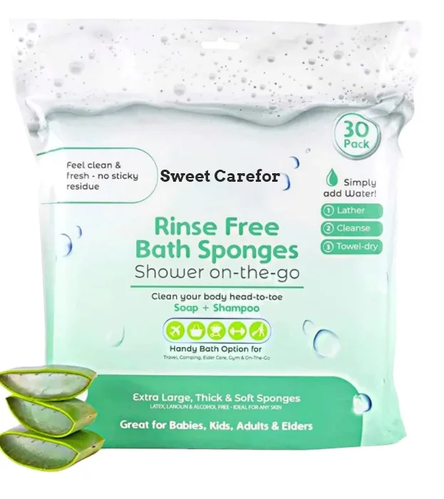 Сверхбольшие и толстые безводные салфетки для ванны без промывания душа одноразовые мытья в