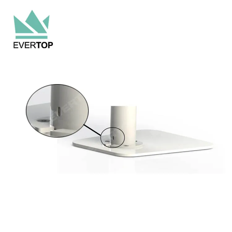 LST10-H Metal Enclosure Counter top Tabletop iPad Kiosk Anti theft Tabletop Tablet Kiosk Stand Tablet pc Kiosk With Lock