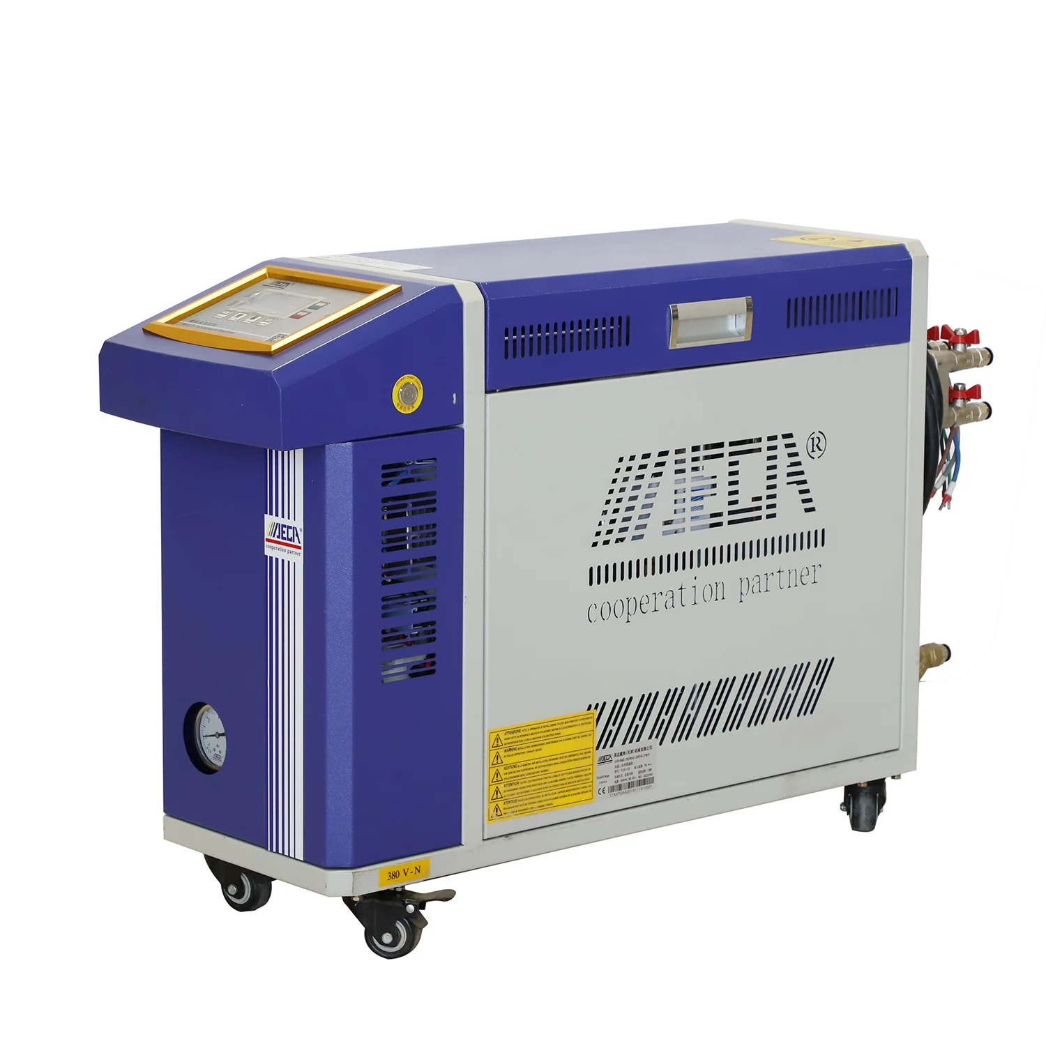 
Industrial Large Water Flow Mould Temperature Control Unit / STM-WF High Flow Water Mold Heater for Injection Molding 