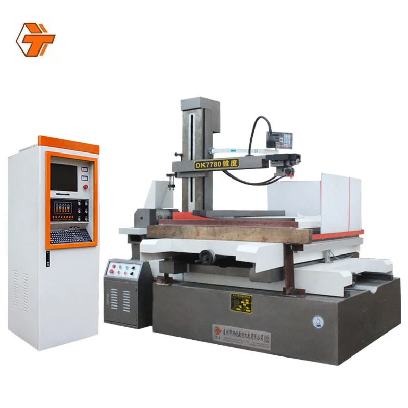 cemented carbides DK7780 Economical 5 Axis cnc Wire Edm Machine