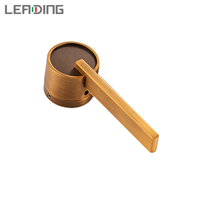 Современная деревянная дверная ручка из цинкового сплава внутренний рычаг кухонный