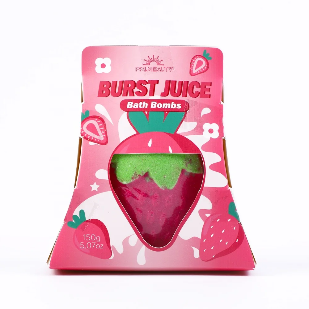 Manufacturer Wholesale Oem Custom Fizzy Shower Bombs Aromatherapy Bath Bubbles Women Relaxing Fruit Shaped Kids Bath Bombs