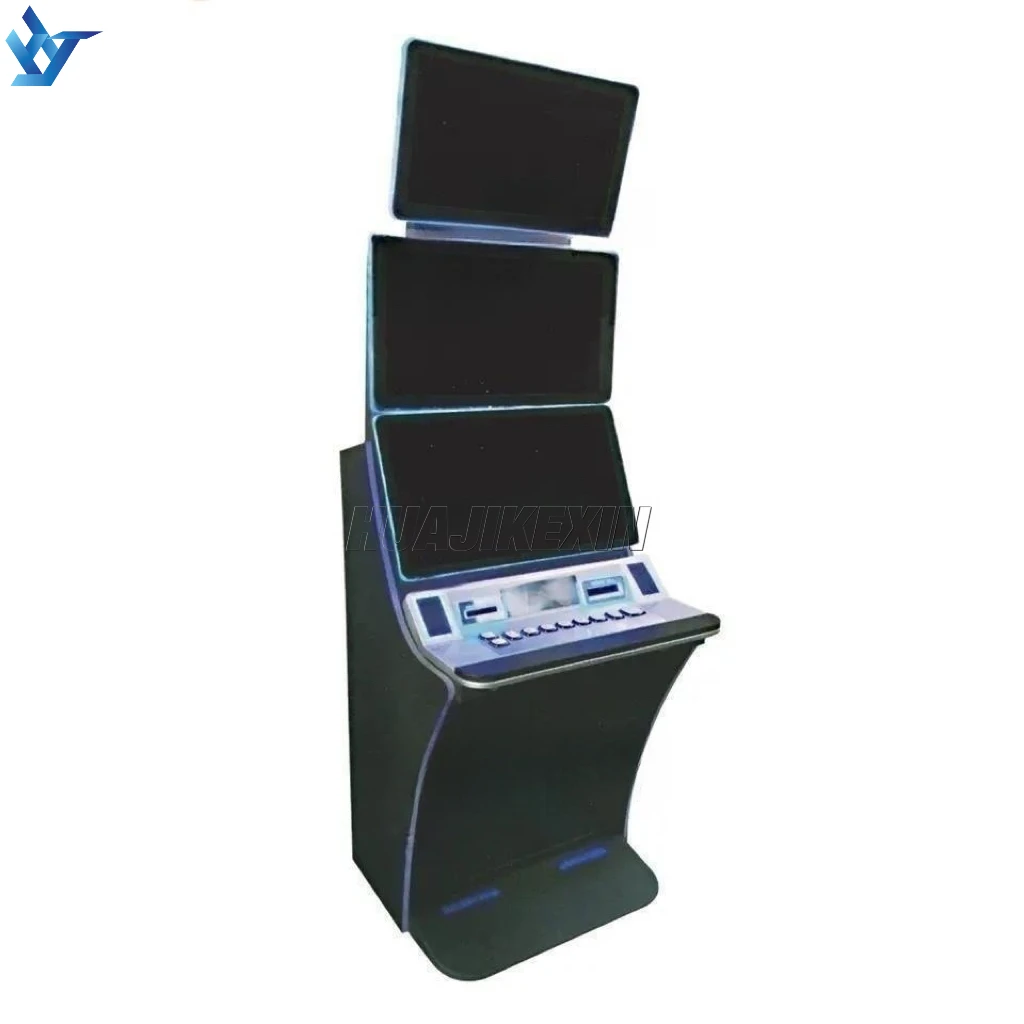 2023 USA Popular 27 inch LED Triple Monitor Metal Cabinet Computer PC For Skill Game Machine