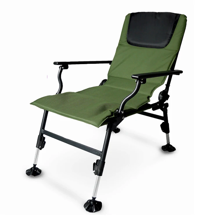 Hot sale portable folding carp fishing chair with heaby duty material