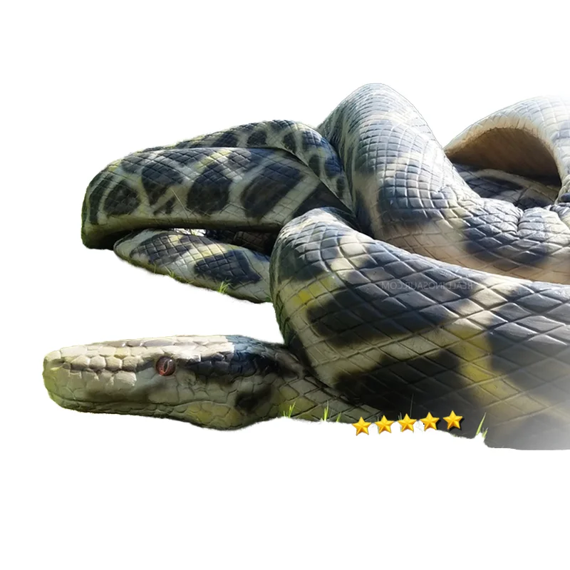 unique real animatronic snake animal model  life size snake animation products electric snake animals a control remoto