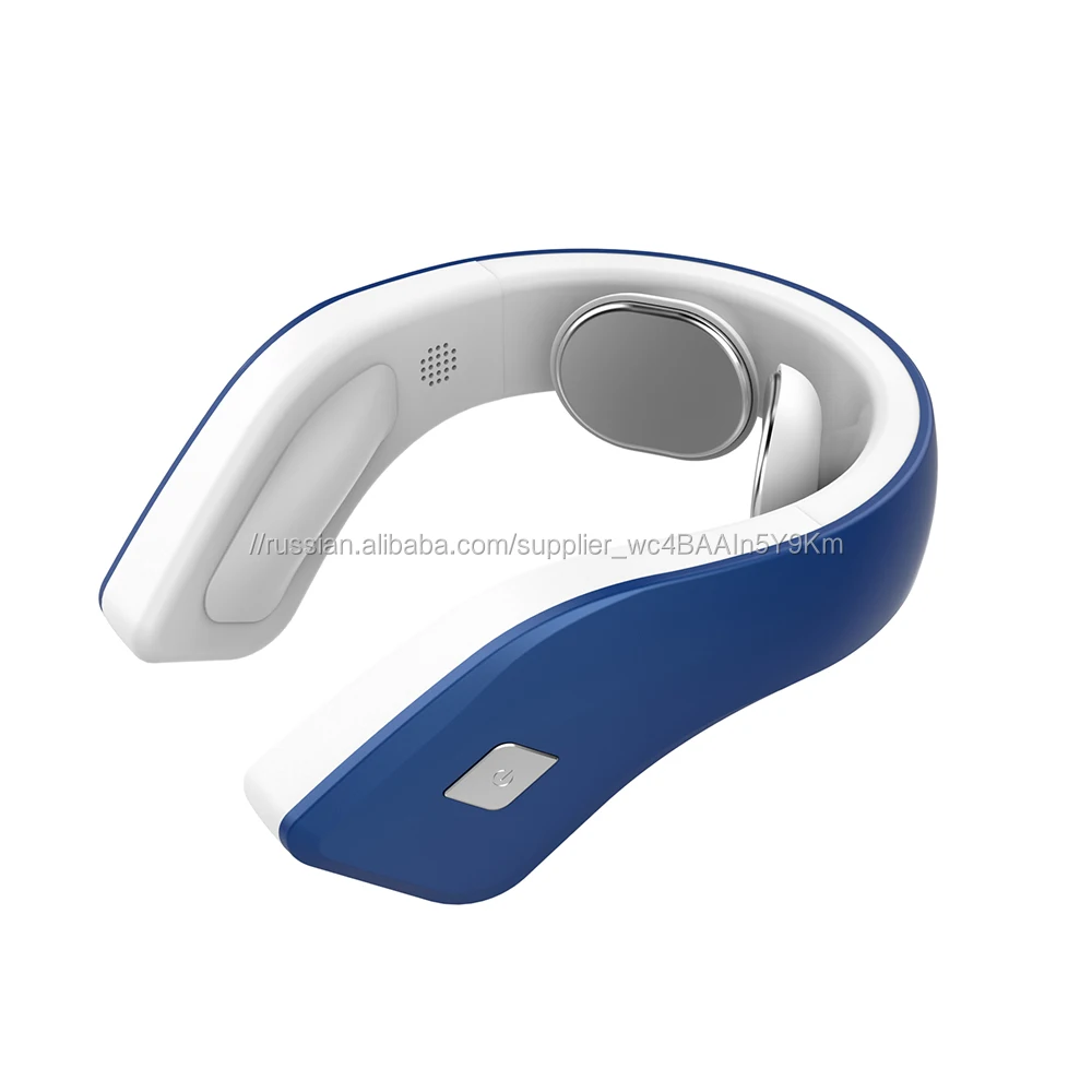 голосового управления в форме буквы L низкая частота работы при прослушивании музыки по bluetooth Импульсный Массажер Для Шеи