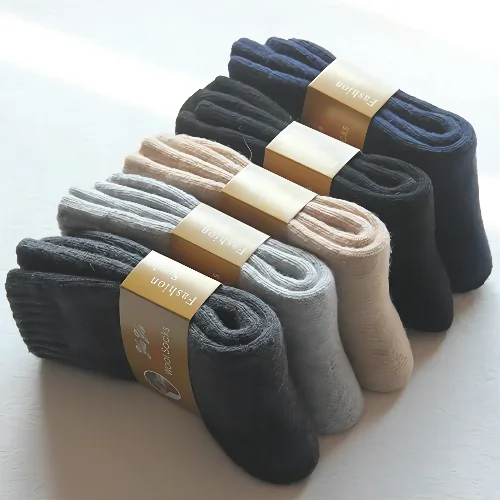 High Quality Wholesale Mens Wool Thick Winter Thermal Tube Crew Socks