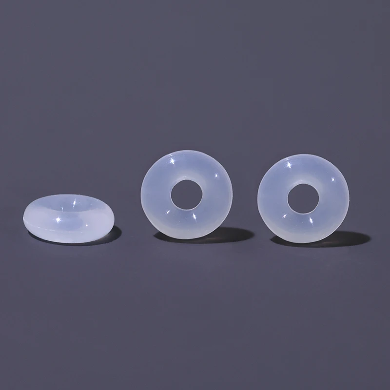 Anti-fall silicone earring pads jade necklace bracelet anti-slip and anti-friction pearl positioning ring spacer
