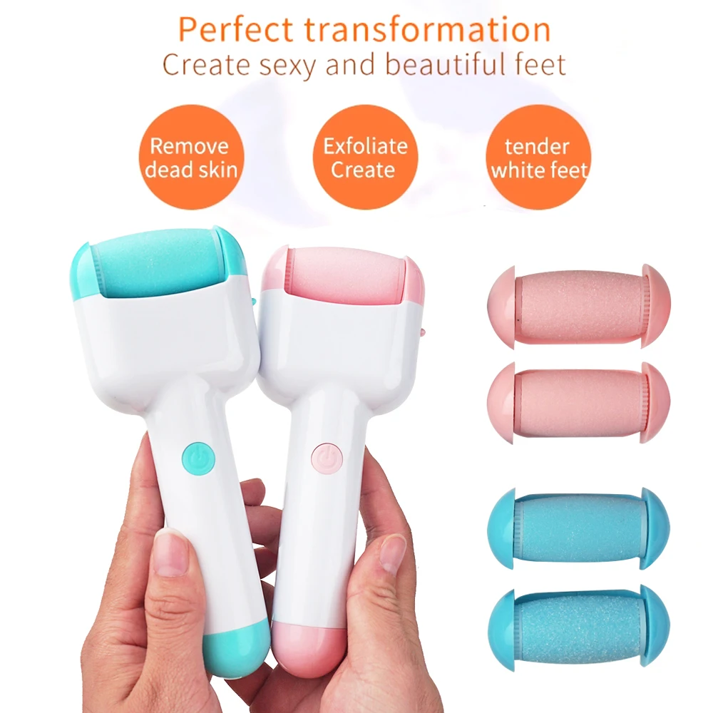 2021 Горячая продажа Электрический перезаряжаемый Педикюр Уход Набор Дермабразия педикюрное устройство