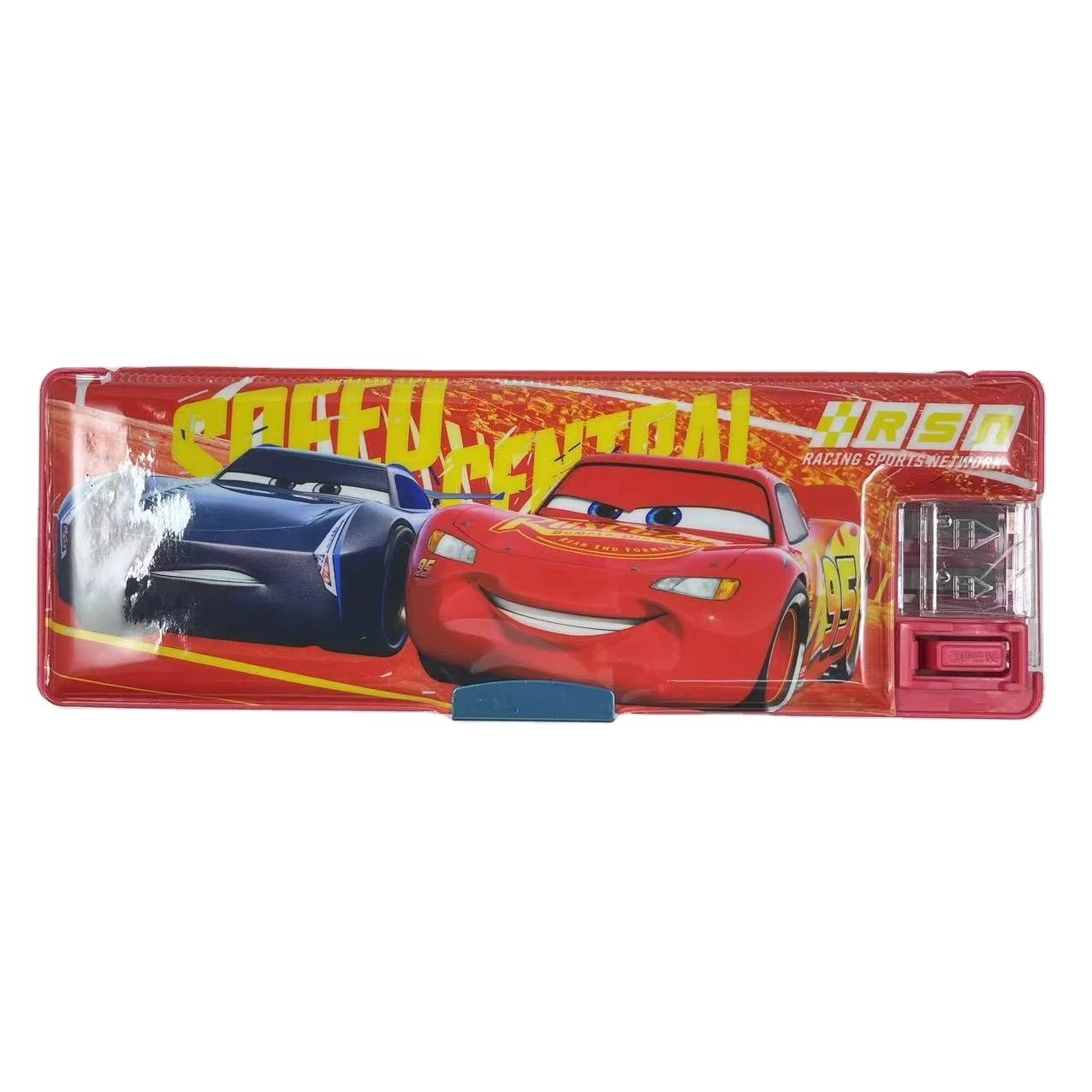 Factory manufacture customized plastic pencil box multi-functional pencil box with calculator