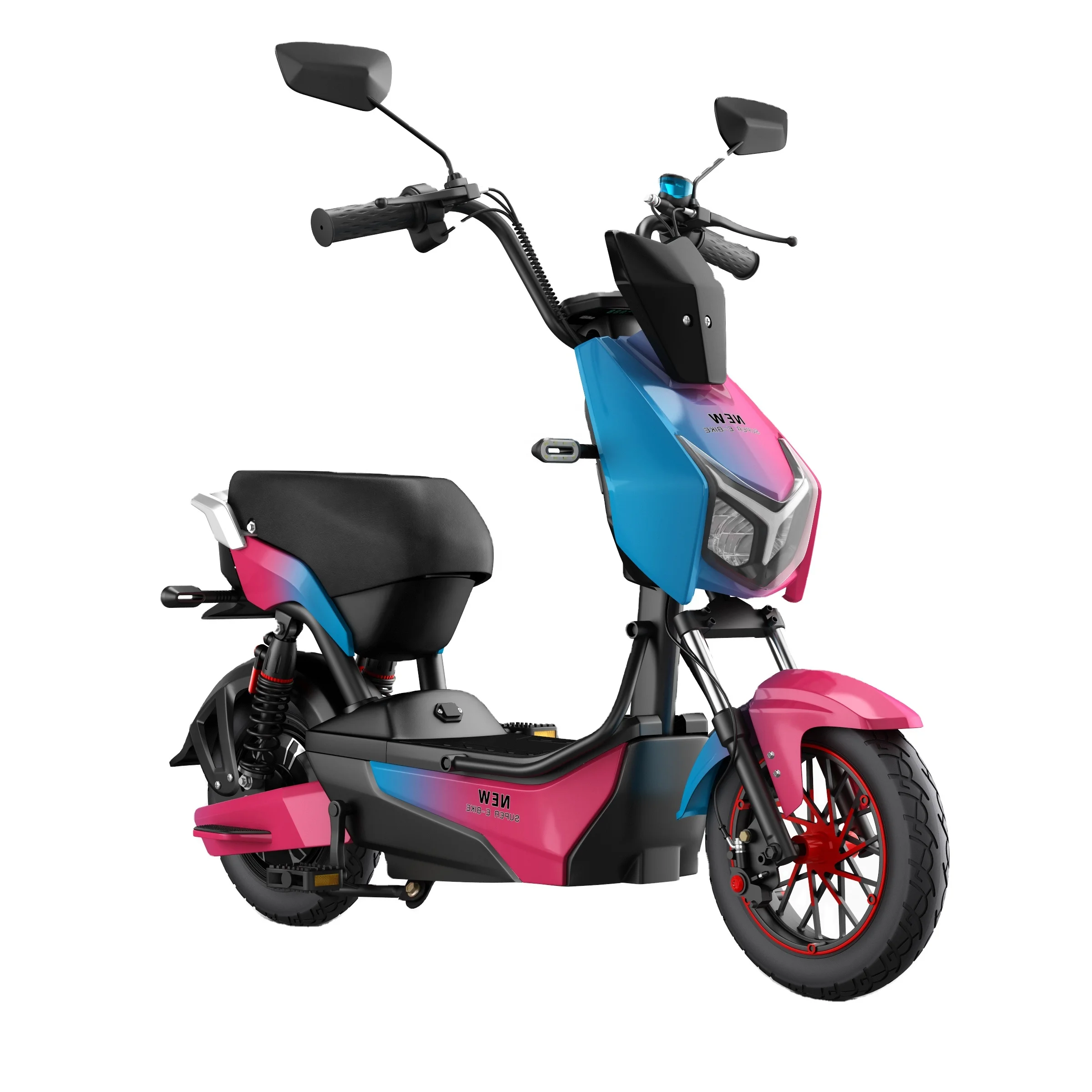 Carbon steel burglar alarm Powerful 48V/60v battery life electric bicycle pedal electric bicycle motorcycle