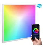 Wi-Fi Rgbcct светодиодные панели освещения 2 4 г с регулируемой яркостью 1x4 фута 30120 6262 35 Вт 40 48 умная потолочная Светодиодная панель