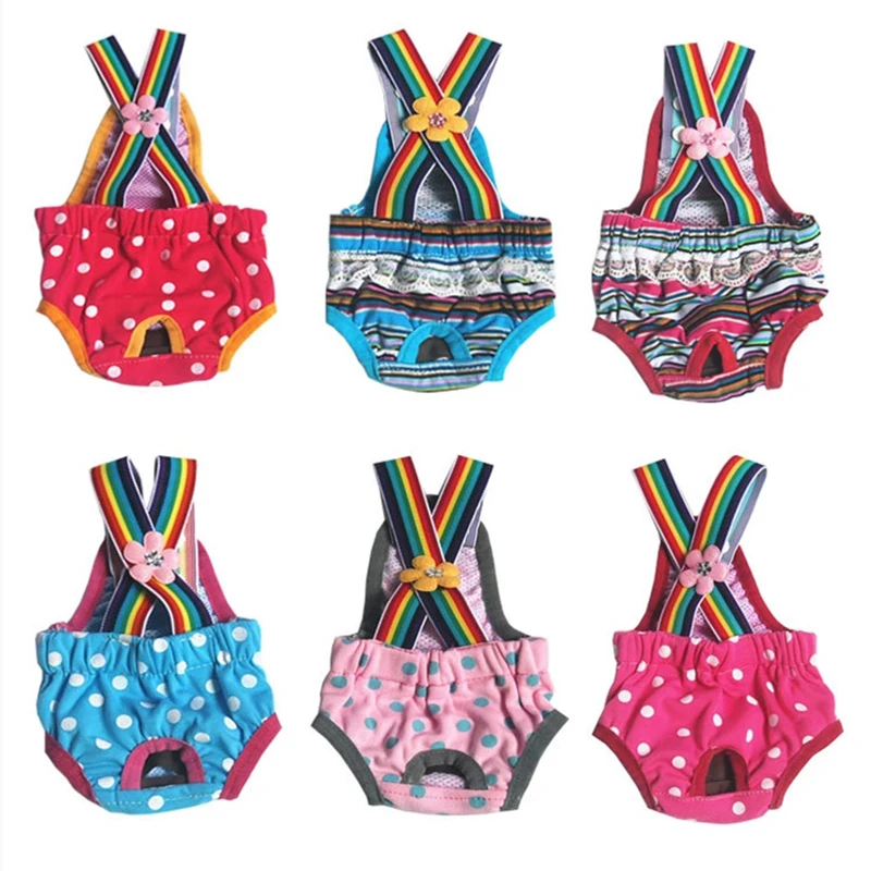 Pet Panties Dog Diapers Physiological Clothing Dog Physiological Pants Overalls Sanitary Pants For Dogs