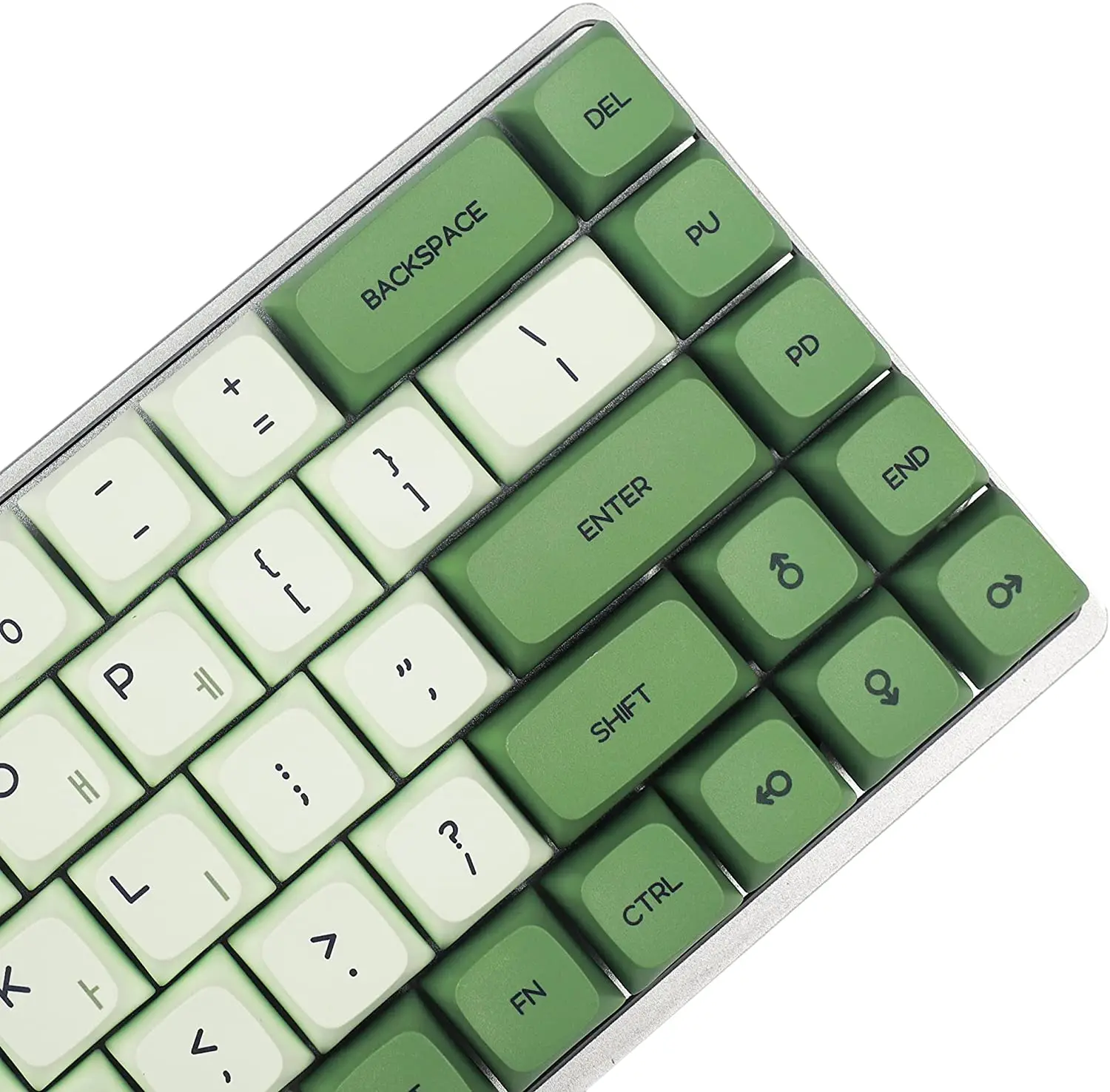 Клавиатура Dye Sub PBT похожа на XDA Japanese Korean Russian for MX Split Keyboard 104 87