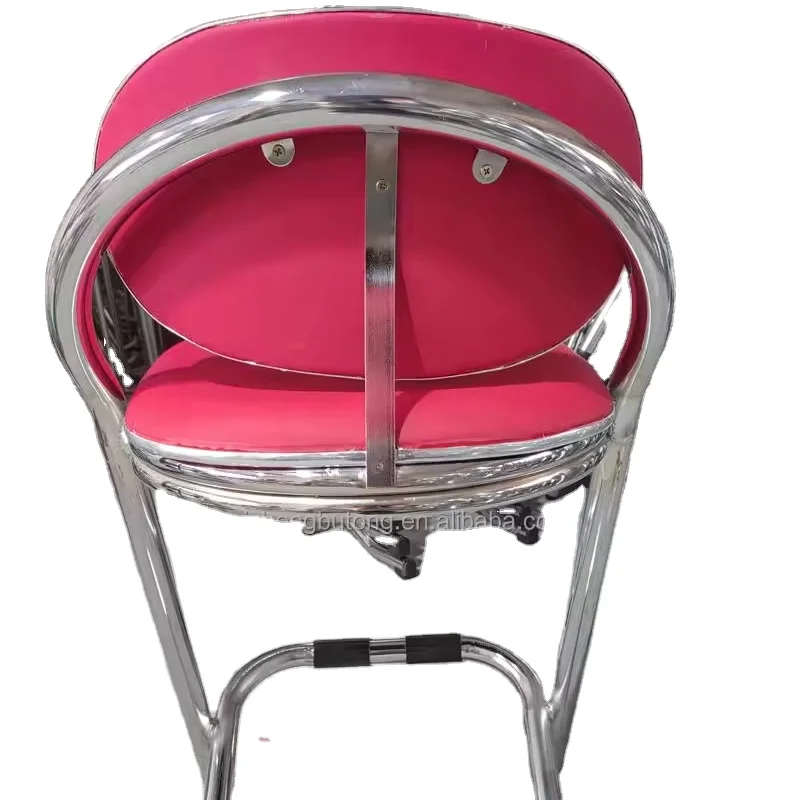 Simple and modern style tiny iron colorful casino chair used for casino gambling table poker table Texas Poker games player room