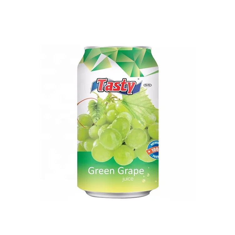 330ml Private Label Natural Ingredients Grape Flavour Tropical Fruit Juice