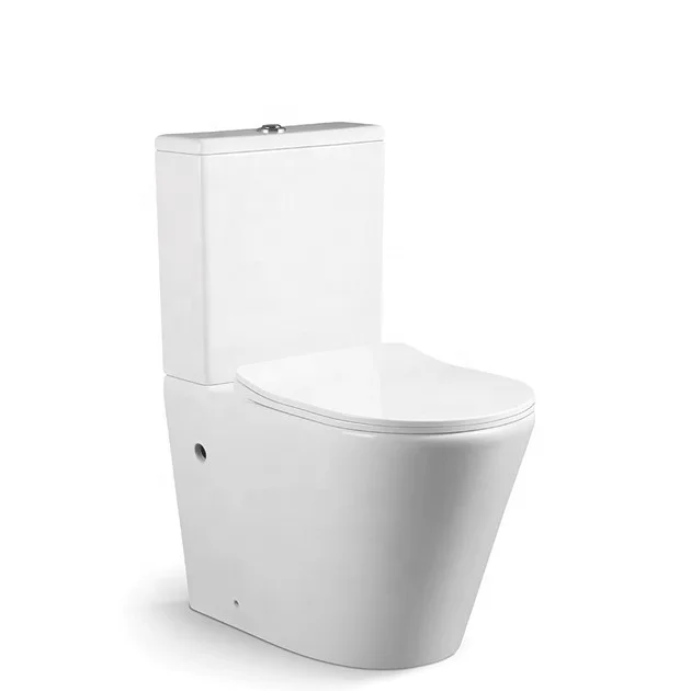 Inodoros Economics Double Piece Water Closet Ceramic Two Piece Toilet